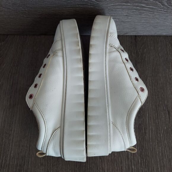 Womens Roxy Sheilahh Platform Casual Shoe - White 7.5 - Picture 7 of 10